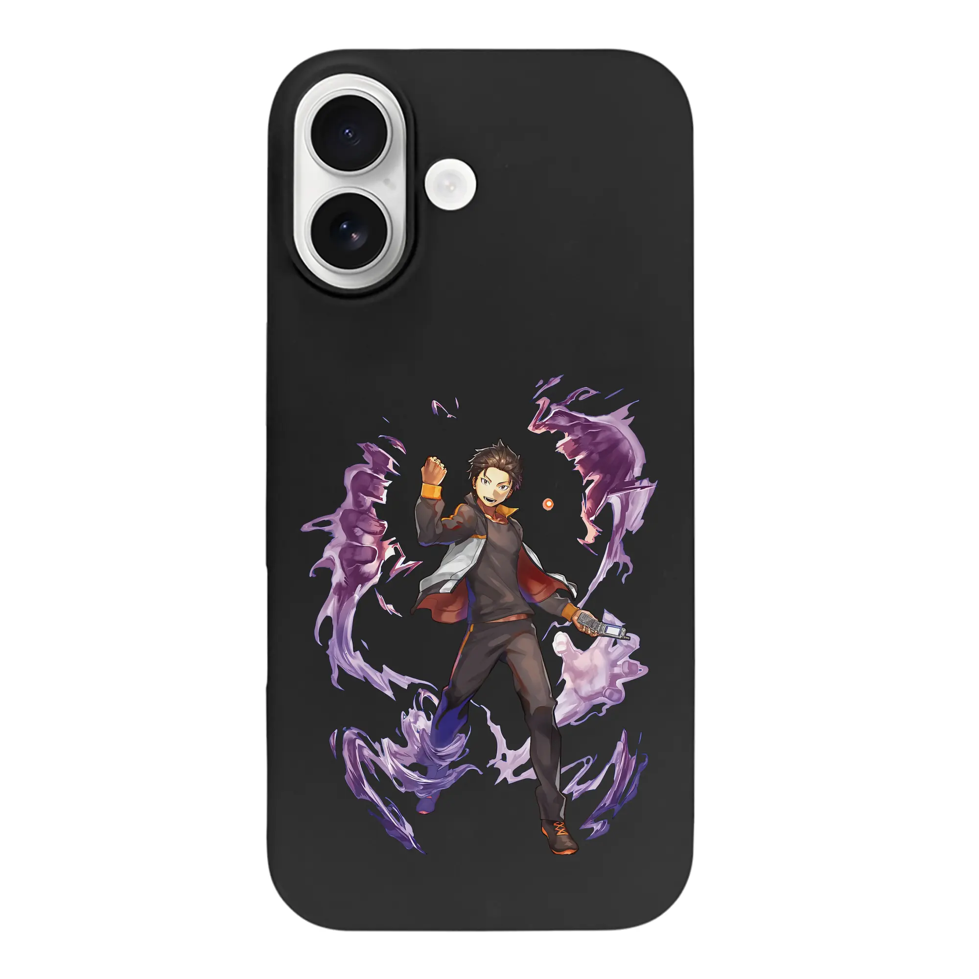 リゼロ グッズ ナツキ・スバル - iPhone 17 シリーズ シリコンケース 薄型 耐衝撃 指紋防止 ソフトタッチカバー 精密フィット 傷防止 保護ケース iPhone 17/17 Air/17 Pro/17 Pro Max 対応